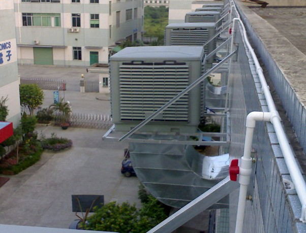 模具廠通風(fēng)降溫環(huán)?？照{(diào)