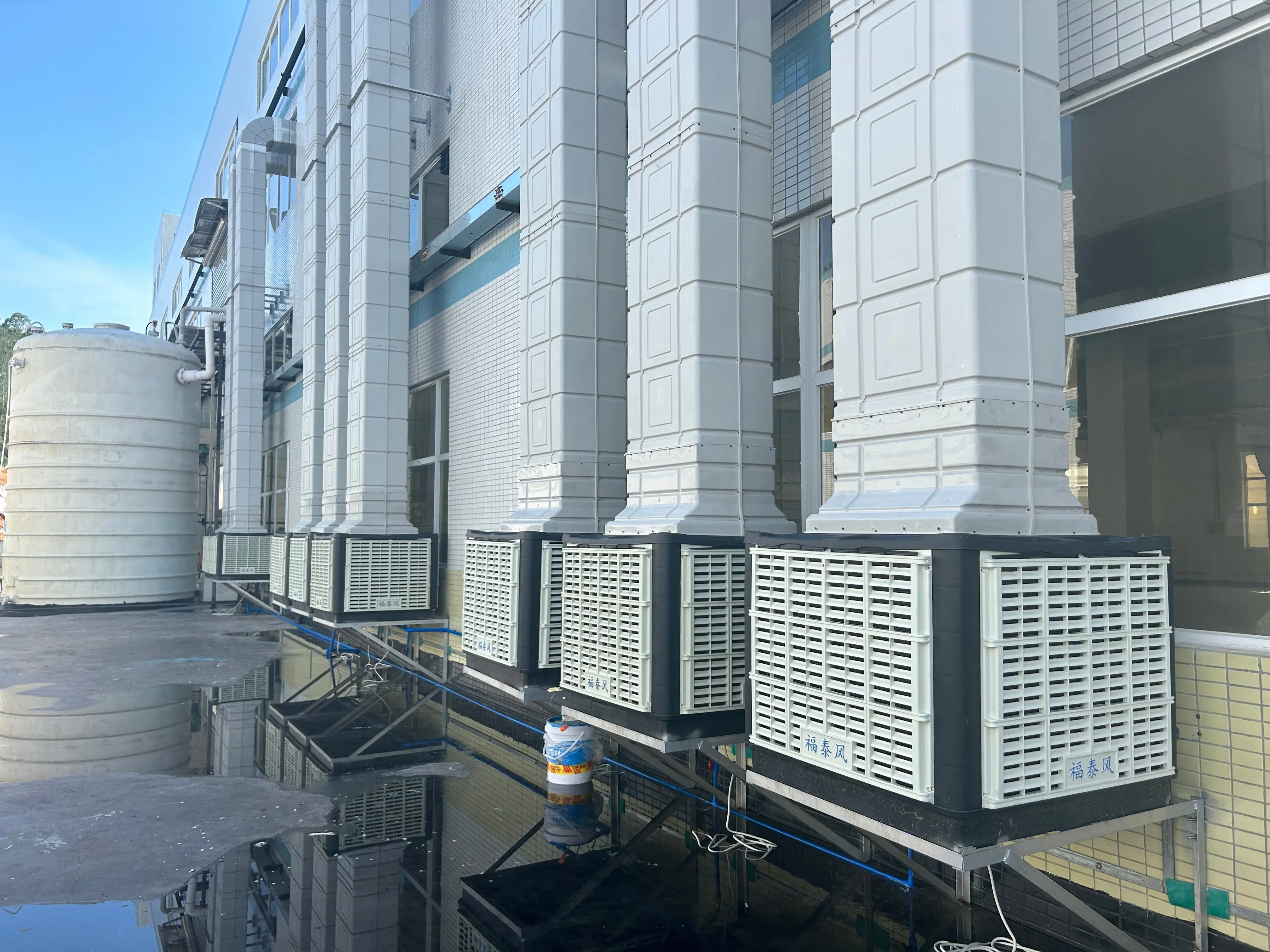 環(huán)?？照{(diào)降溫原理